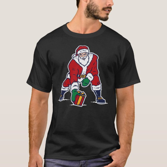 Old School Patriots Santa logo Classic T-Shirt (Vorderseite)