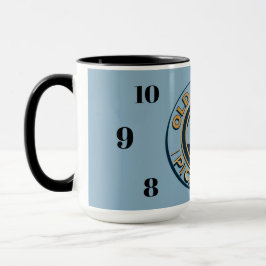 Old School Pickleball  clock mug Tasse