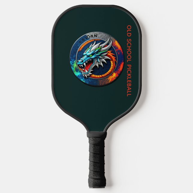 Old School Pickleball Dragon X Team paddle (Vorderseite)
