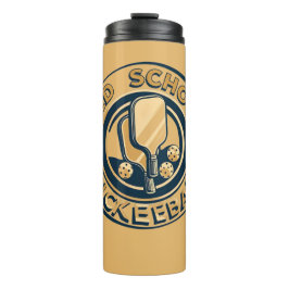 Old School Pickleball Paddle  Thermosbecher