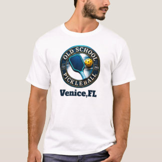 OLD SCHOOL PICKLEBALL Sport schnell trocknendes T- T-Shirt