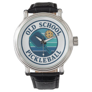 Old School Pickleball-Uhr Armbanduhr