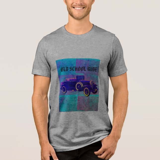 Old School Ride T - Shirt (Vorderseite)