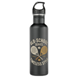 Old-School Serves Timeless Style Minimalist Edelstahlflasche