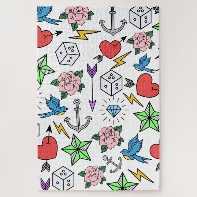 Old School Tattoo (Vertikal)