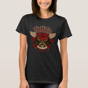 Old School Tattoo Sub Culture Rose Knuckles T-Shirt