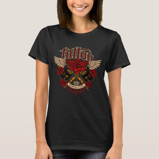 Old School Tattoo Sub Culture Rose Knuckles T-Shirt
