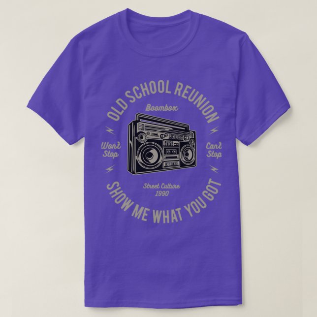 Old School Wiedersehen T-Shirt (Design vorne)