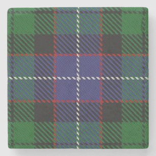 Old Schotten Tavern Clan Galbraith Tartan Steinuntersetzer