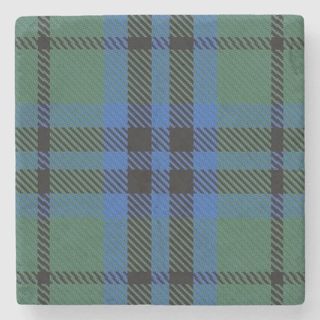 Old Schotten Tavern Clan Keith Tartan Steinuntersetzer (Vorderseite)