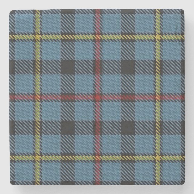 Old Schotten Tavern Clan MacCrimmon Tartan Steinuntersetzer (Vorderseite)