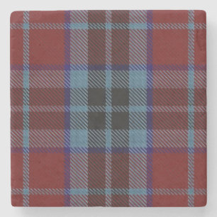 Old Schotten Tavern Clan MacTavish Tartan Steinuntersetzer
