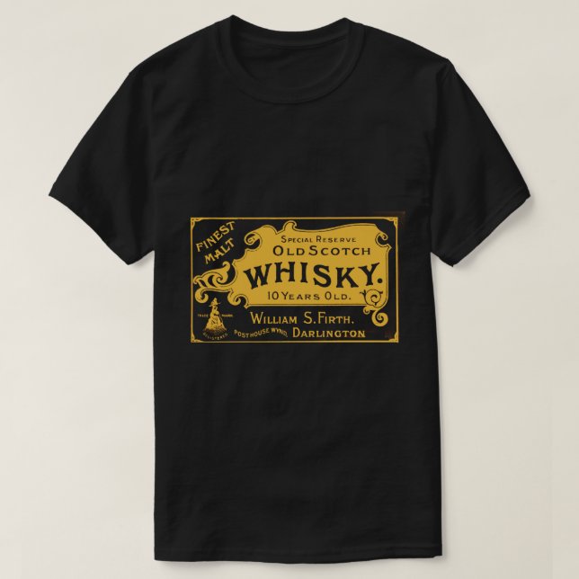 Old Scotch Whisky T-Shirt (Design vorne)
