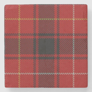 Old Scots Tavern Clan MacIver Tartan Steinuntersetzer