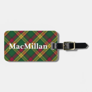 Old Scotsman Clan MacMillan Tartan Gepäckanhänger