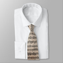 Old Sheet Music Krawatte