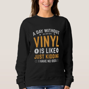 Old Skool Vinyl, Liebe Decks, Vinyl Lovers, DJ, Re Sweatshirt