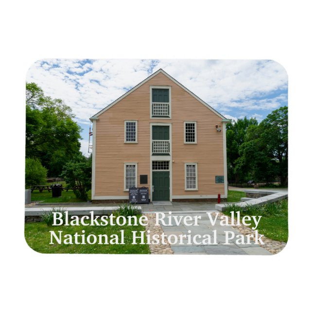 Old Slater Mill Magnet (Horizontal)
