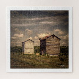 Old Southern Tobacco Barns