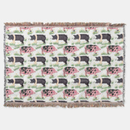 Old Spot Pig Blanket Decke