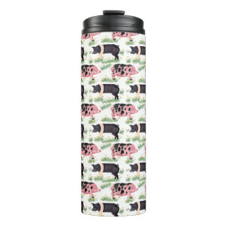 Old Spot Pig Travel Mug - Farm Inspiriert Whimsica Thermosbecher