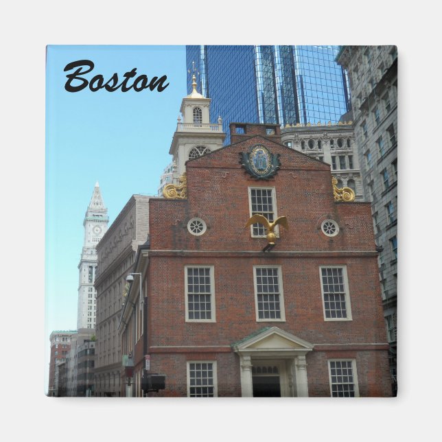 Old Staat House, Boston Magnet (Vorne)