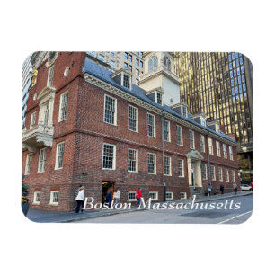 Old Staat House in Boston Massachusetts Magnet
