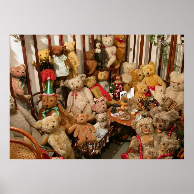 Old Teddy Bears Collection Poster (Vorne)