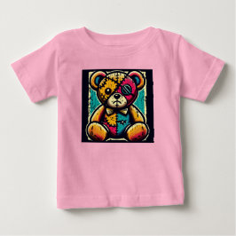 Old Teddybear, creepy Baby T-shirt