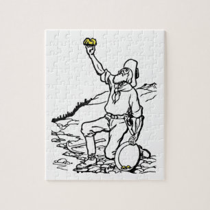 Old Time Gold Miner Prospector