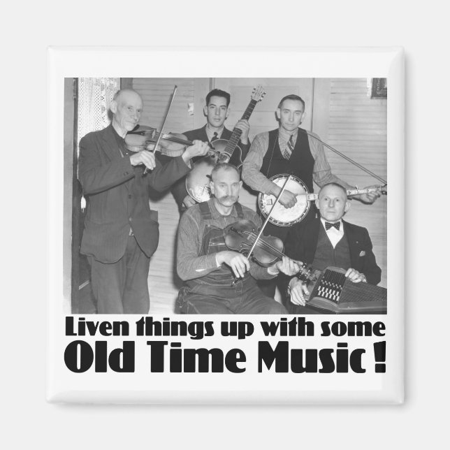 Old-Time-Musik Magnet (Vorne)