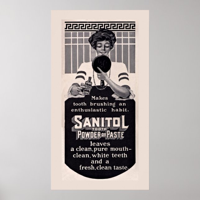 Old Tooth Paste Poster (Vorne)