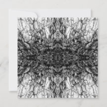 Old Tree Bark Black And White Photo Pattern Design