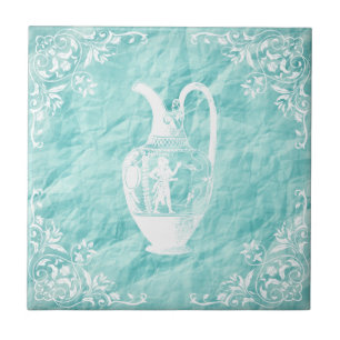 Old Turquoise Jar Fliese
