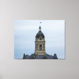 Old Vanderburgh Landkreis Courthouse, Evansville,  Leinwanddruck