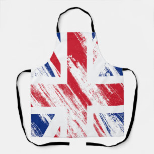 Old Vintag Grunge United Flag Schürze