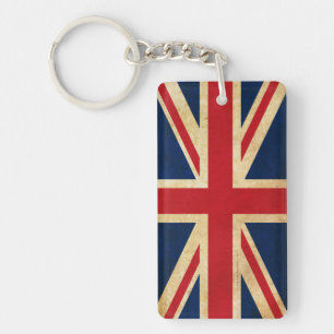 Old Vintage Grunge United Kingdom Flag Union