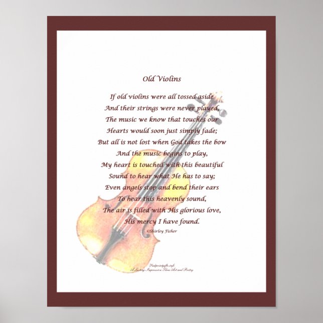 Old Violins Poster (Vorne)