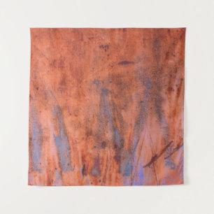 Old weathered rusty textureabstract, aged, aging, wandteppich