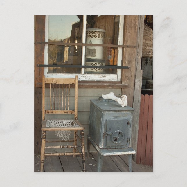 Old West Porto Postcard Postkarte (Vorderseite)