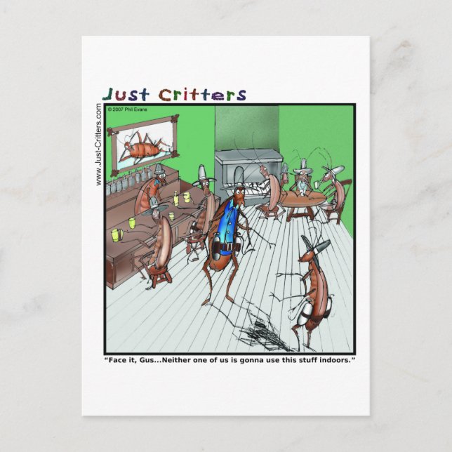 Old West Showdown Postkarte (Vorderseite)