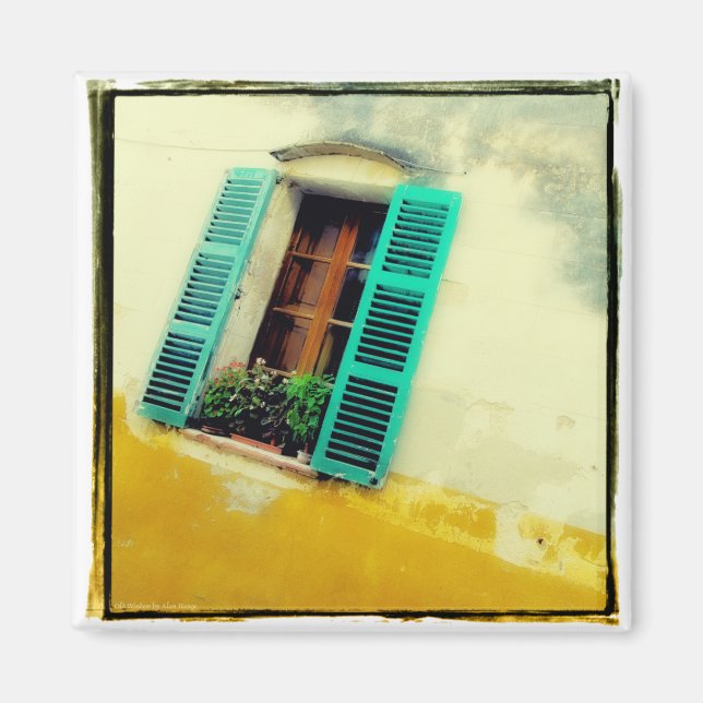 Old Window Magnet (Vorne)