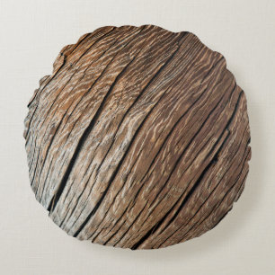 Old wooden texturetexture, wood, abstract, art, ba rundes kissen