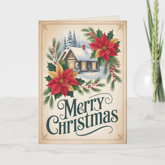 Old World Christmas Christmas 1 Karte (Vorderseite)
