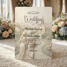 Old World Grecian Romance Gartenhochzeit