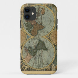Old World Map iPhone Case