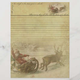 Old World Santa Letterhead - Brief von Santa