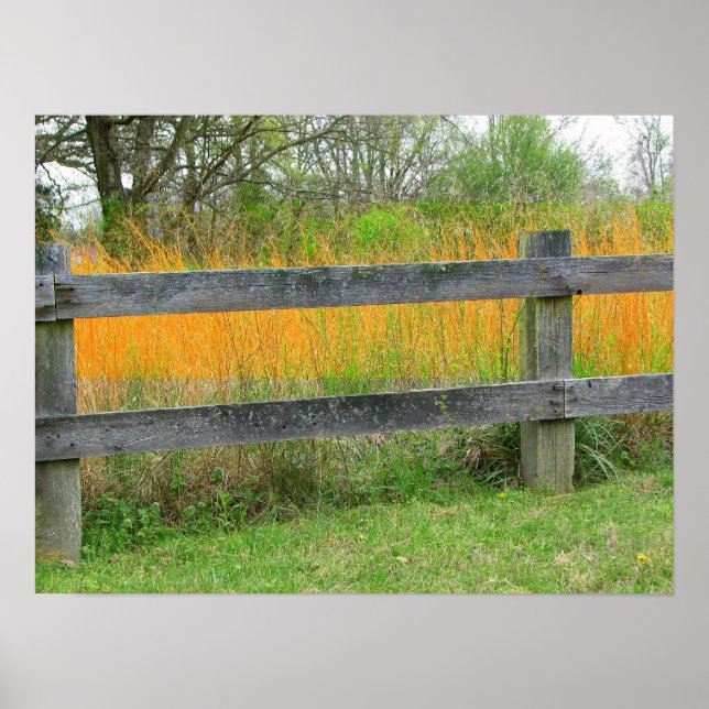 Old Zaunposten Poster (Vorne)