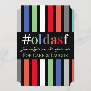 #oldasf Geburtstagsparty - Einladung