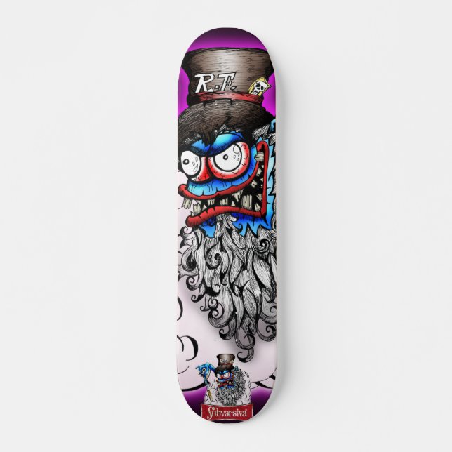 OldCRAZYman Skateboard (Vorne)